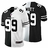 Nike Texans 99 J.J. Watt Black And White Split Vapor Untouchable Limited Jersey Dyin,baseball caps,new era cap wholesale,wholesale hats